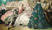 Jean-Francois De Troy the declaration of love, Sweden oil painting reproduction
